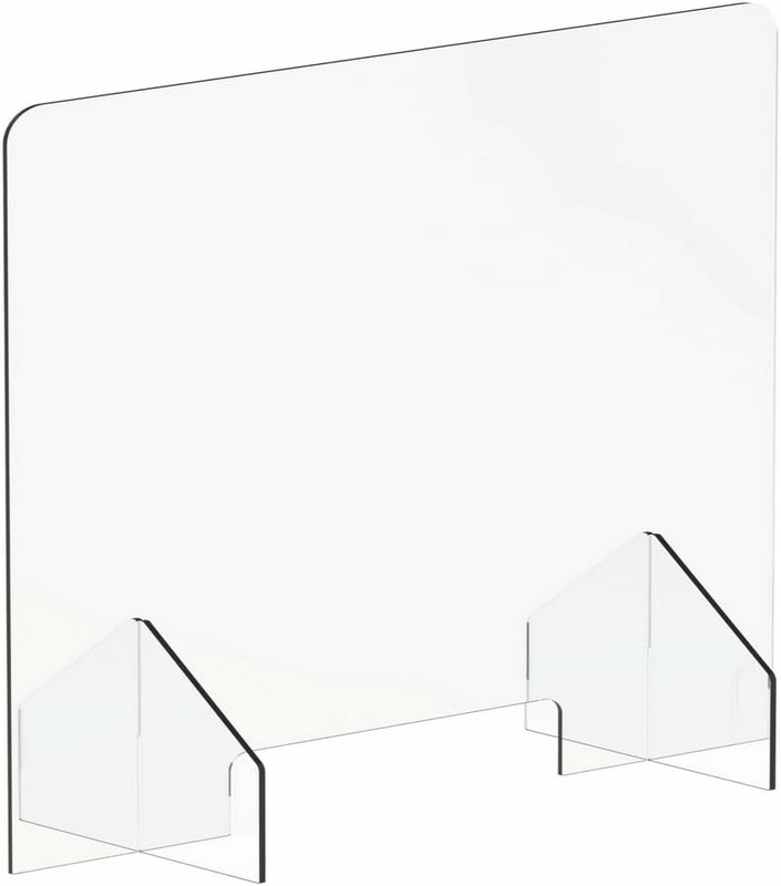 B-Ware Hjh Office Thekenaufsatz Aufsteller Spuckschutz Acryl Transparent 65x90 Cm118 - 830032