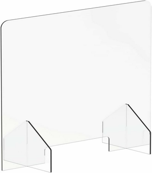 B-Ware Hjh Office Thekenaufsatz Aufsteller Spuckschutz Acryl Transparent 65x90 Cm118