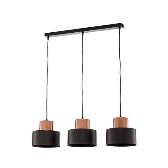 Euluna Hängeleuchte Hängeleuchte Lampe Leuchte Hängend Olla Dreiflammig Lang 887 B-Ware - 5907623690708