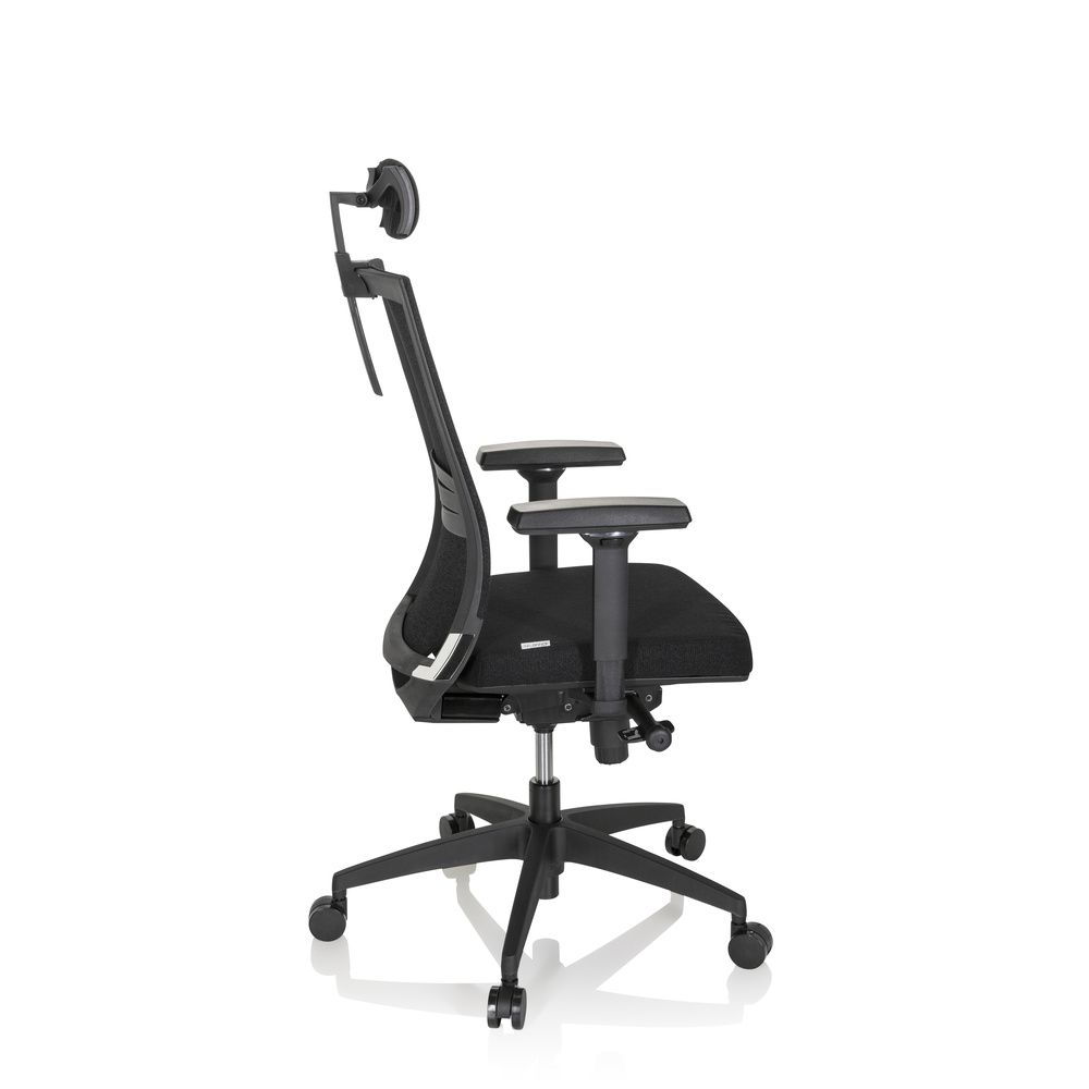 hjh OFFICE PORTO MAX HIGH I - Profi Bürostuhl Schwarz Drehstuhl Arbeitsstuhl828 - 4064323000402