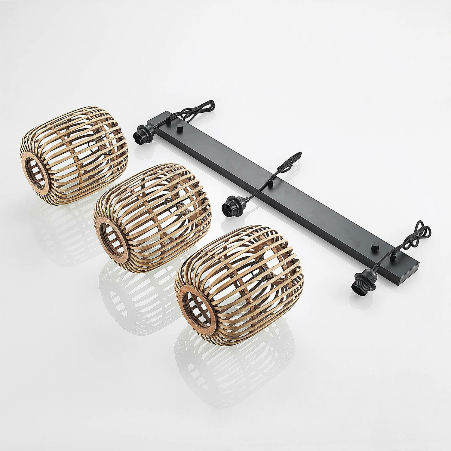 B-Ware Lindby Canyana Pendelleuchte Pendelleuchte Lampe Leuchte Dreiflammig E27 Na524