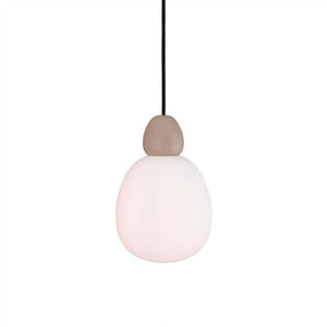 B-Ware Belid Glas-Hängeleuchte Buddy Hängelampe Pendelleuchte Deckenleuchte Licht sand