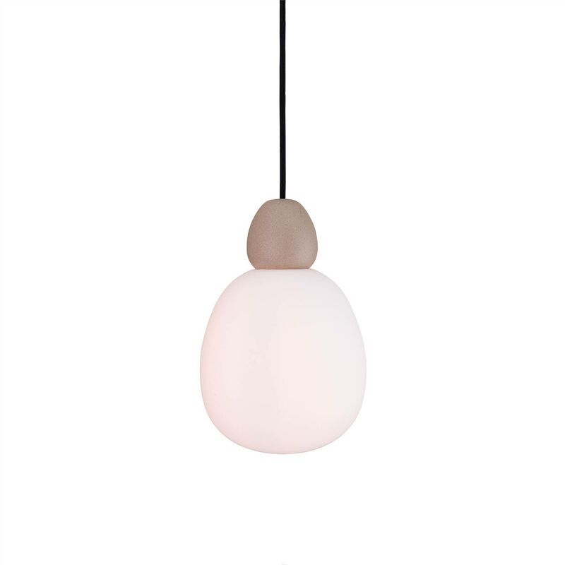 Belid Glas-Hängeleuchte Buddy Hängelampe Pendelleuchte Deckenleuchte Licht sand - 7391534061999