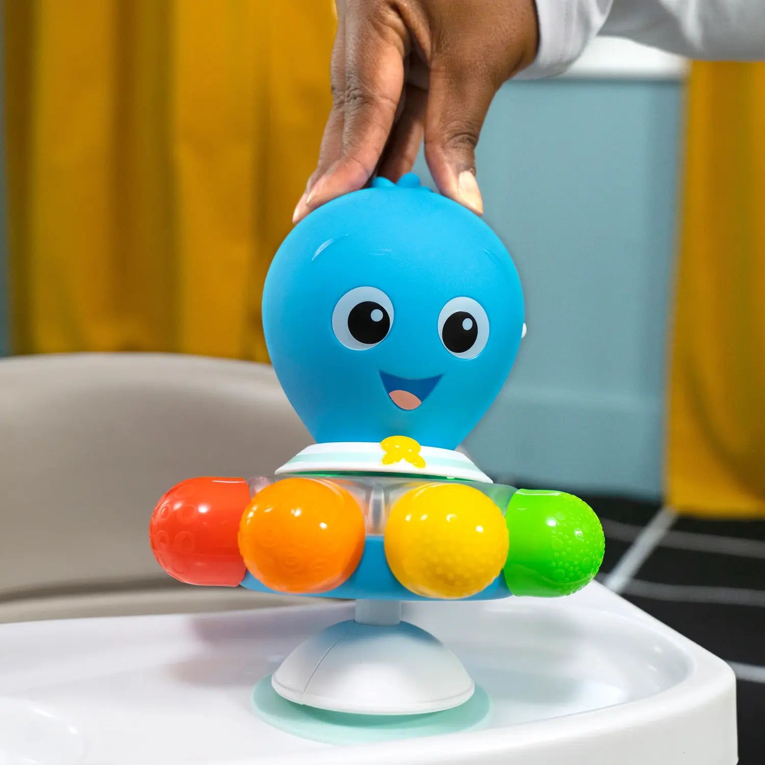 B-Ware Baby Einstein Spielzeug Rassel Saugnapf Oktopus Ocean Explorers Opus Sensorisch - 74451131477