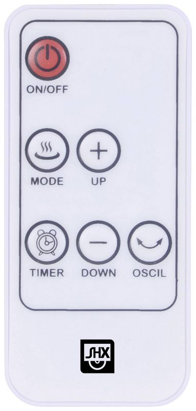 B-Ware SHX SHX37PTC2000LD Heizlüfter n.rel Schwarz-Weiß Klima-Lüfter Gebläse Heizgerät