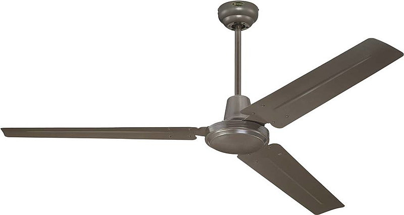 B-Ware Westinghouse Industrial Deckenventilator Ventilator ø X H 142cm X 42.2cm Braun