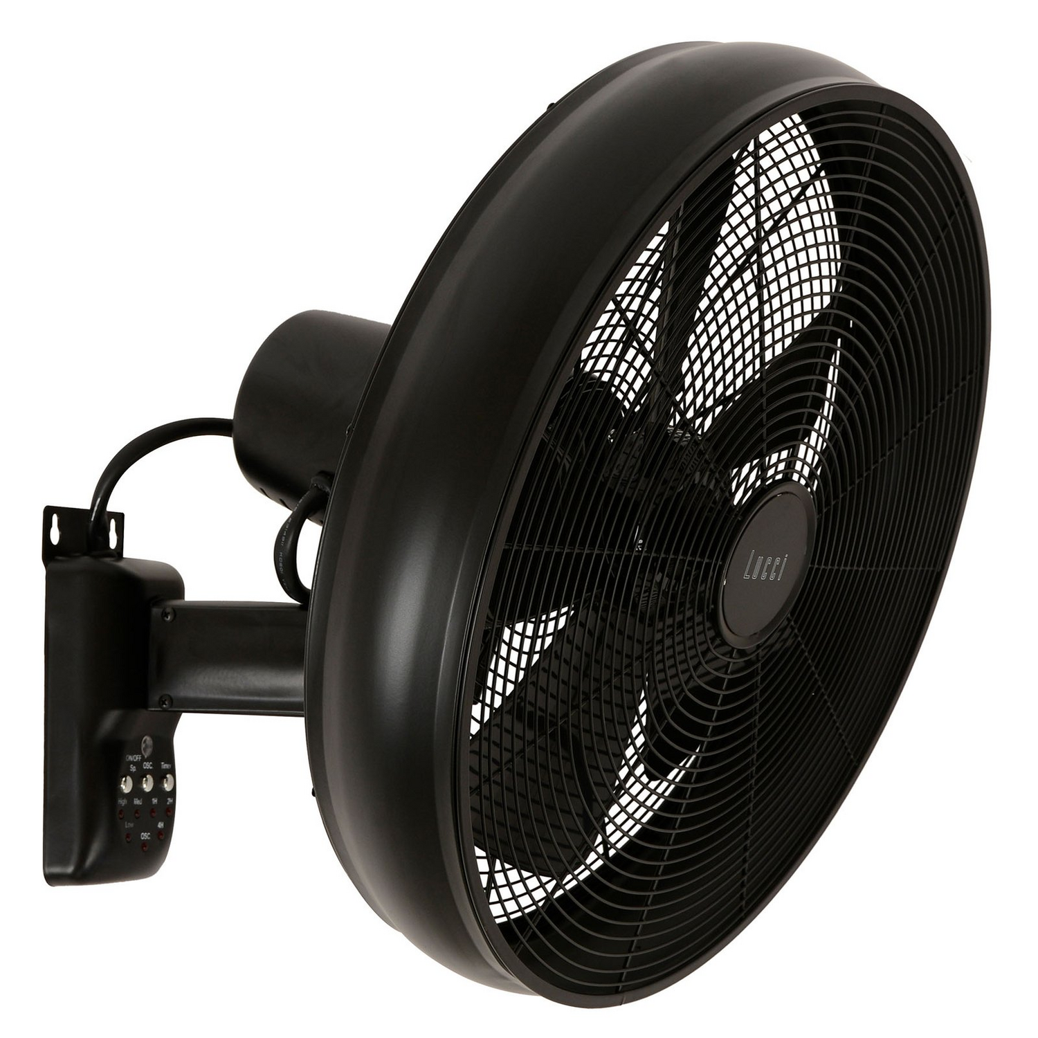 B-Ware Beacon Lighting Wandventilator Breeze Schwarz ø 41 Cm Leise Ventilator Lampe792