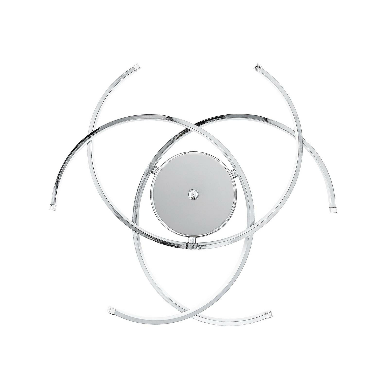 B-Ware Lindby Omnika Led Deckenlampe Deckenlampe Leuchte Lampe Licht Deckenlicht Chrom