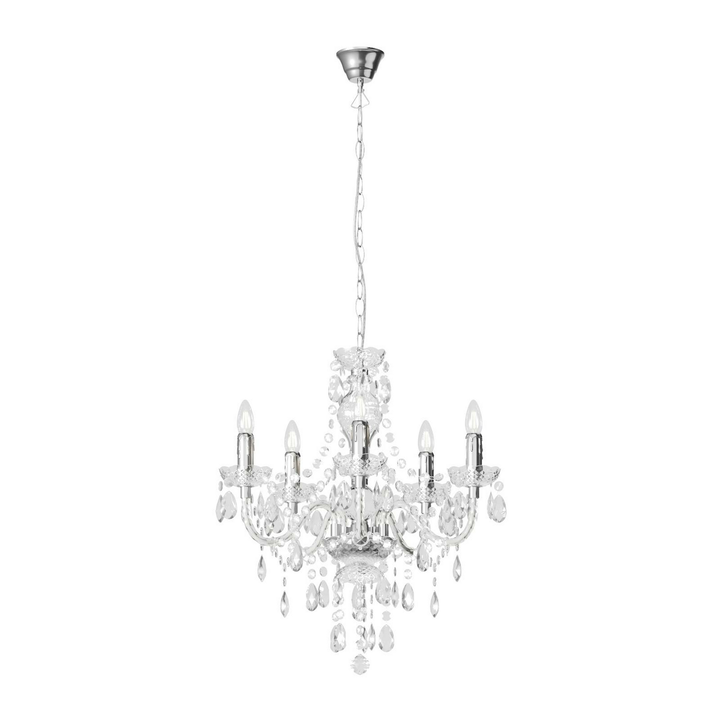 Lindby Kronleuchter Merida Wohnzimmerleuchte Hängeleuchte Designerleuchte E14935 B-Ware