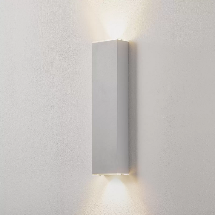 Lucande Anita LED-Wandleuchte Wandlampe Lampe Leuchte silber H 36cm SIEHE FOTO