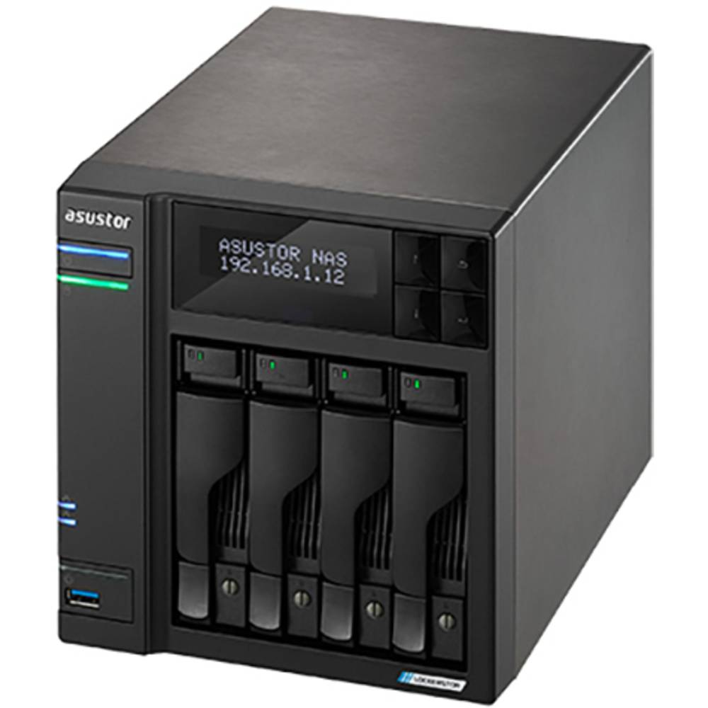 B-Ware Asustor As6604 T Nas Server 4 Bay 3x Usb 3.2 Gen 1 Hub