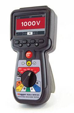Megger MTR105 Motorantrieb-Analysator Messgerät Labor-Messgerät Oszilloskop