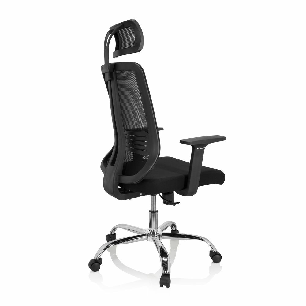hjh OFFICE ZH 200 Chaise de bureau pivotante noire