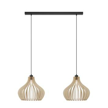 Envostar Faje Hängeleuchte Hängelampe Deckenleuchte Leuchte Birkensperrholz 2fl  B-Ware - 4251911724196