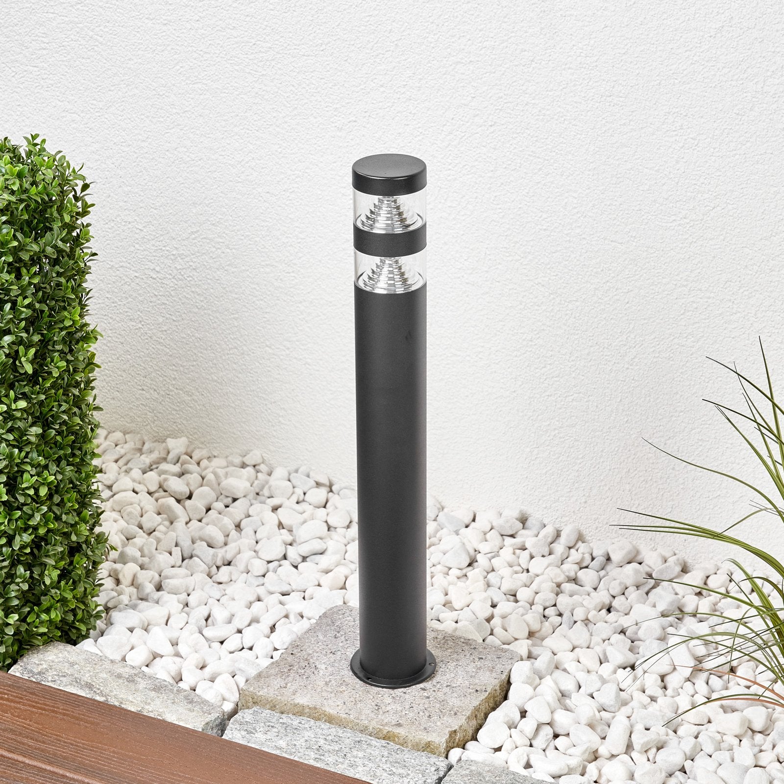 Lindby Wegeleuchte Lanea Wegelampe Lampe Leuchte Edelstahl LED 8W IP44536 - 4251096509045