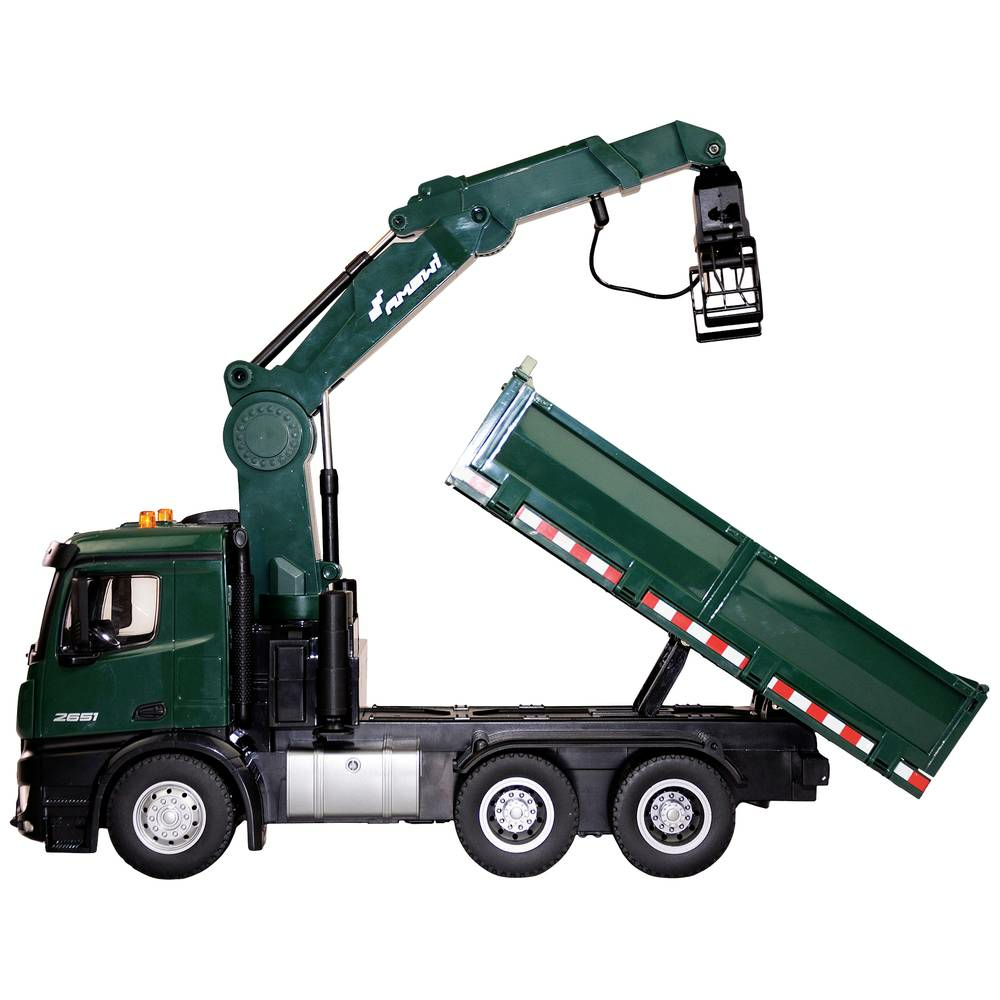 Amewi 22568 Arocs Kranwagen 1:14 Elektro Rc Modell Lkw Modellauto Defektware D-Ware