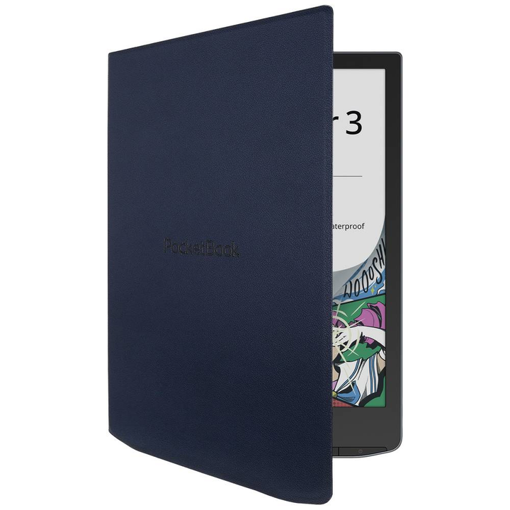 Pocket Book Charge E Book Cover Tasche Hülle Reader Dunkelblau Ink Pad 4 Color 2/3 B-Ware - 7640152097034