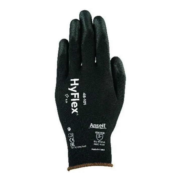 B-Ware Ansell Handschuh Montage Hy Flex Arbeitshandschuh Größe 8 Schwarz 12 Paar - 76490491451