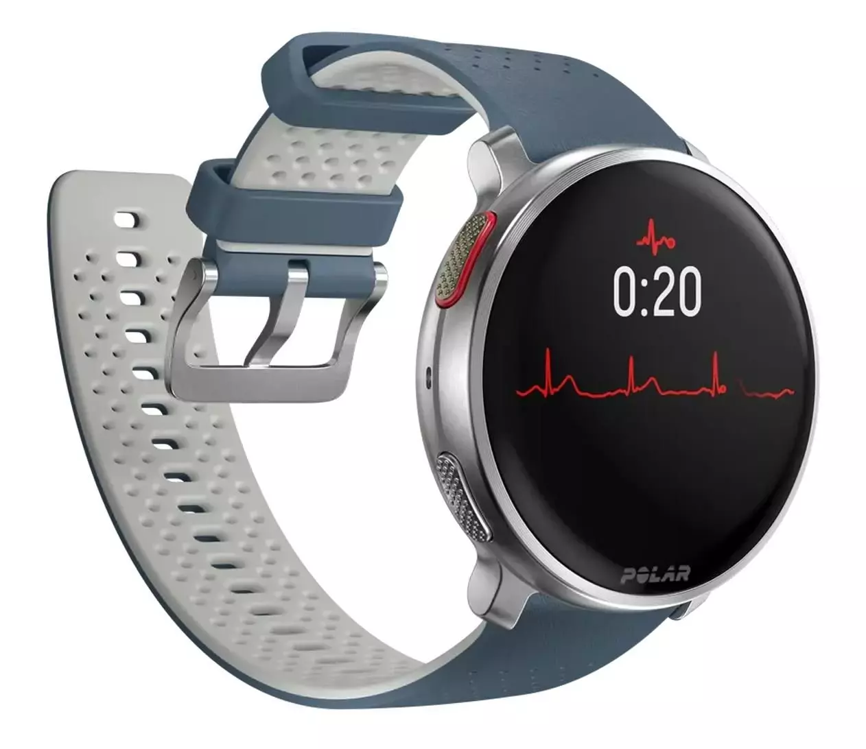B-Ware Polar Vantage V3 Blue Sportuhr Armbanduhr Fitnessuhr Tracking Smartwatch Uhr