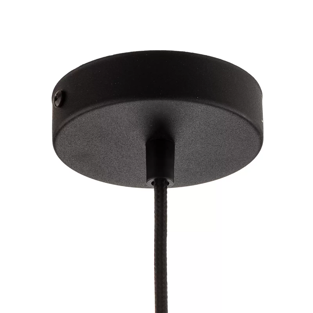 Hängeleuchte Tezeusz Glasschirm Rauchgrau ø 17cm Hängelampe Lampe Leuchte Spot B-Ware - 5904496319231