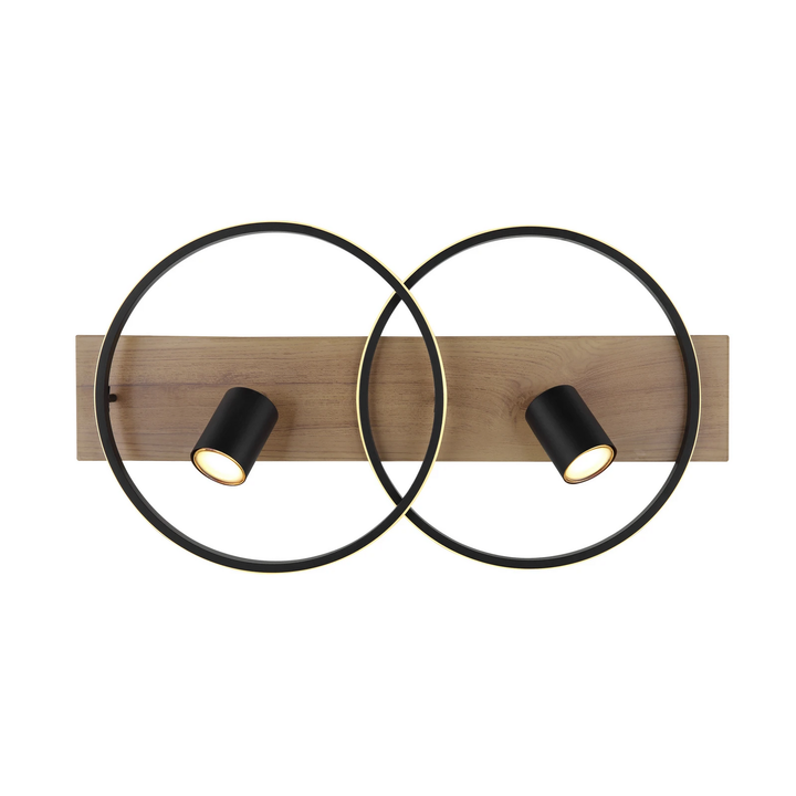 Globo Led Deckenleuchte Danny Deckenlampe Deckenlicht Leuchte Holzplatte Dimmbar B-Ware - 9007371437696