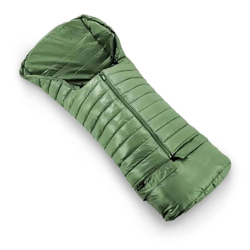 leclercbaby Fußsack Spring Grün  Kinderwagen-Zubehör Fußsack Decke Buggy-Zubehör