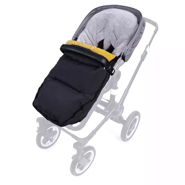 Liebes von Priebes Winterfußsack Zoi Fußsack Mini Dots Ocre Kinderwagen Winter