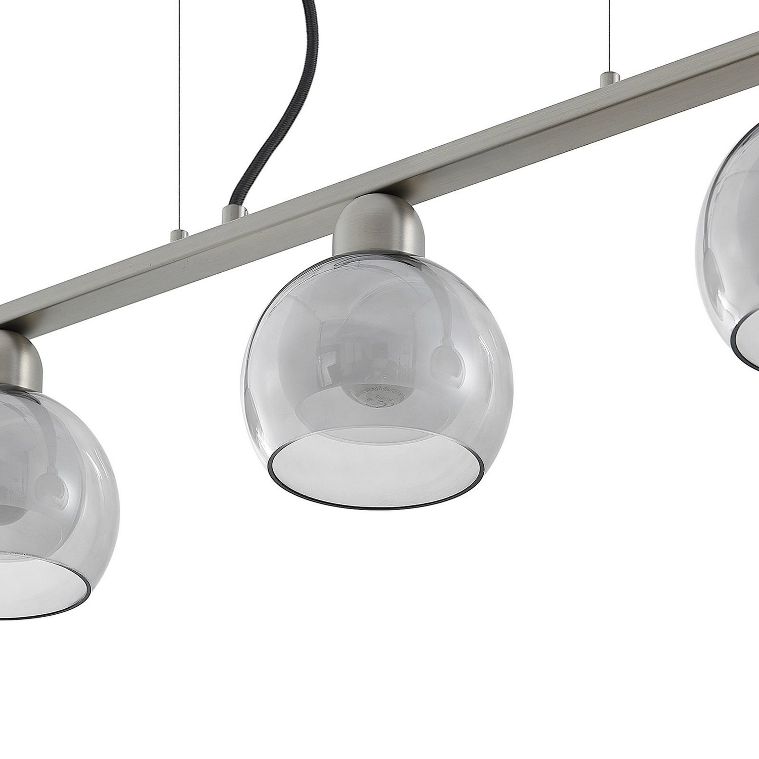 Lucande Kaiya Hängeleuchte Glas Fünfflammig Deckenlampe Deckenleuchte Lampe Spot B-Ware - 4251911738186