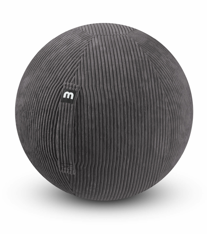 Mokebo Stoff Sitzball Büro Ergonomisch 'Der Sportliche', Sitzball Mit Pumpe Oder B-Ware
