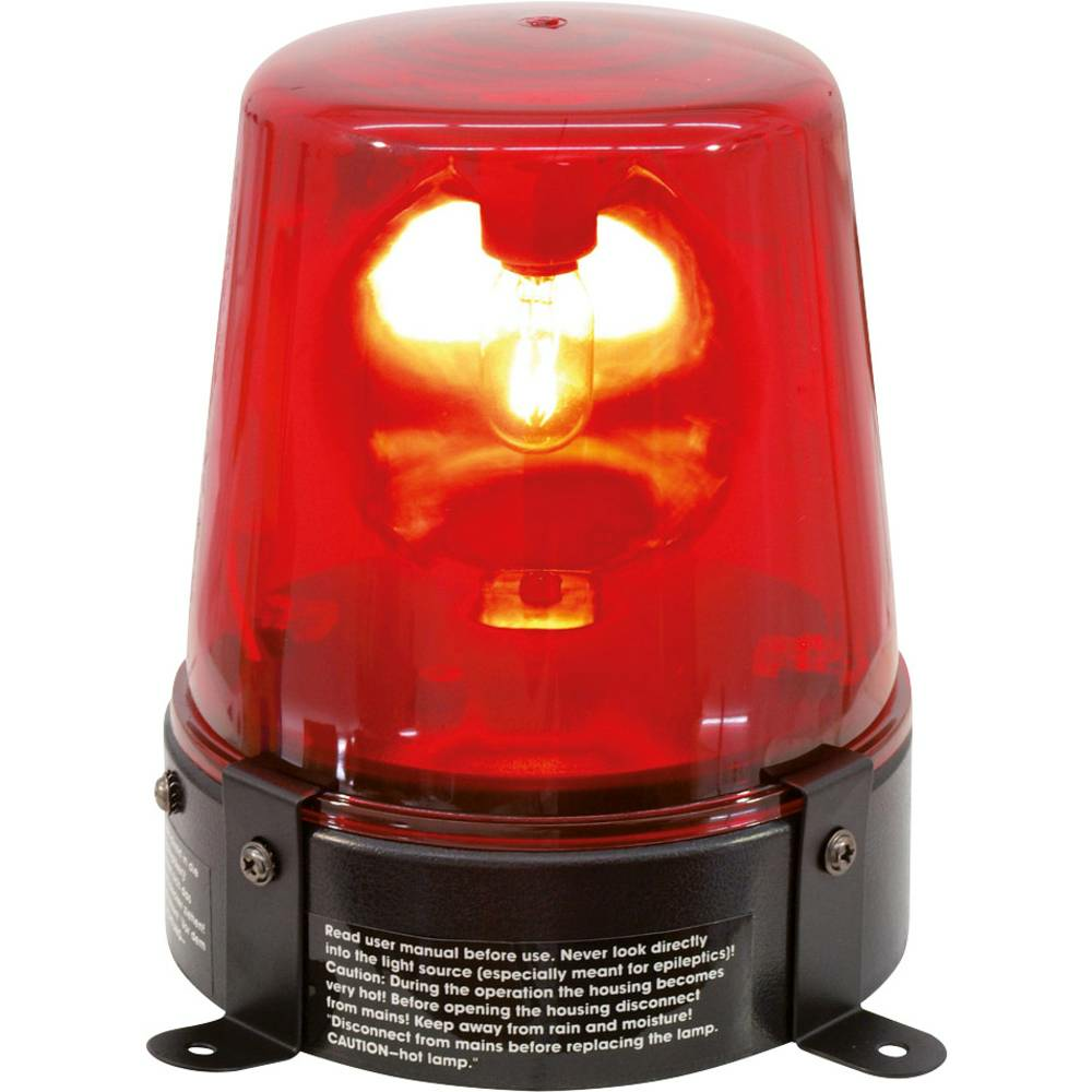 Eurolite Led Polizeilicht Signallampe Rundumlicht Signalleuchte Licht Lampe Rot B-Ware