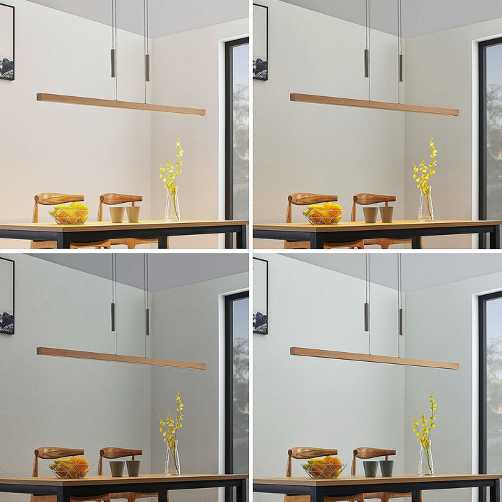 Lucande Led Holz Balkenpendelleuchte Tamlin Pendelleuchte Hängeleuchte Lampe 738 B-Ware - 4251096562507