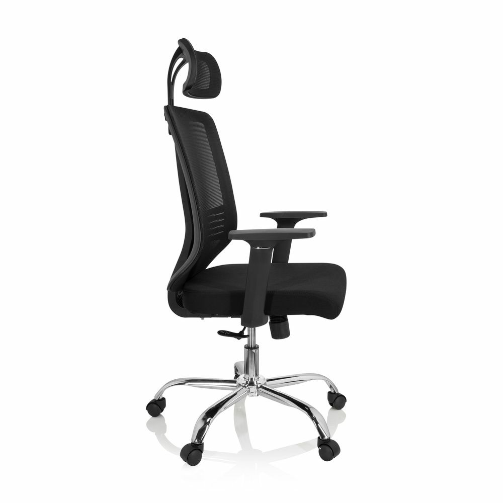 hjh OFFICE ZH 200 Chaise de bureau pivotante noire