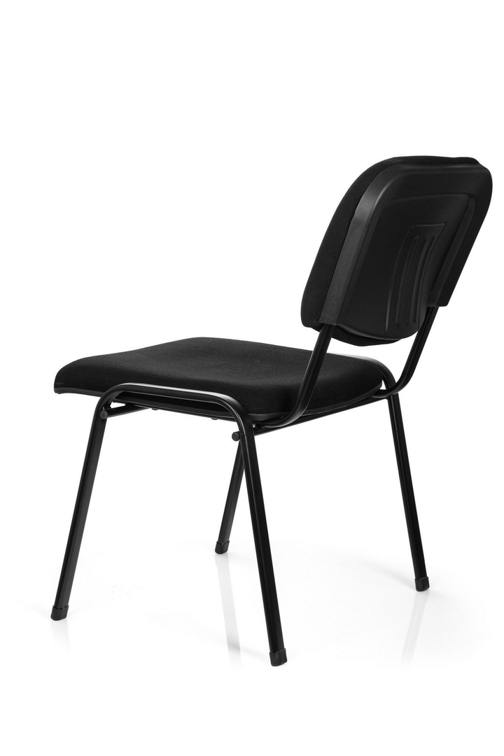 hjh OFFICE XT 600 XL Besucherstuhl Lehnstuhl Konferenzstuhl Lounge Stuhl schwarz