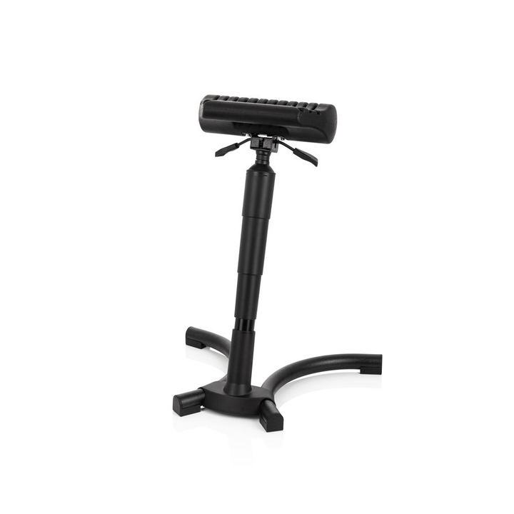hjh OFFICE Stehhilfe Arbeitsstuhl TOP WORK 33 PU schwarz Schaum Stuhl Möbel Büro