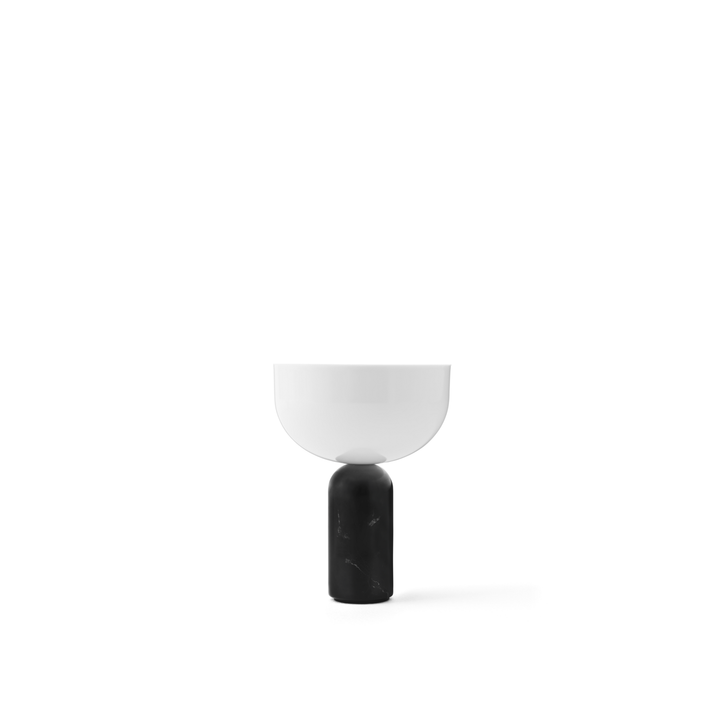 New Works Kizu Portable Led Akku Tischleuchte Tischlampe Lampe Schwarzer Marmor  B-Ware