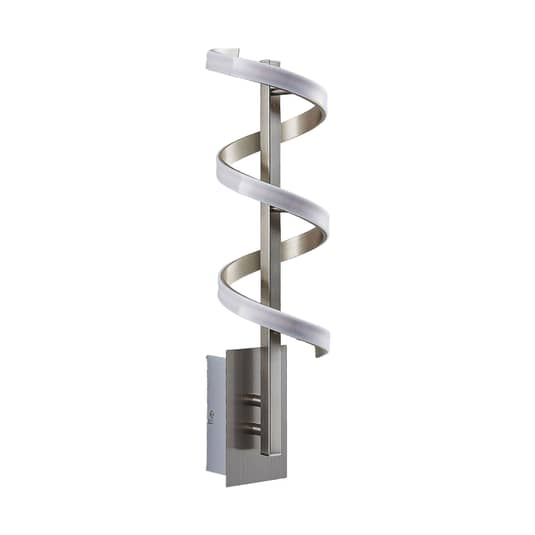 B-Ware Lindby Led Wandleuchte Pierre Wandleuchte Flurleuchte Lampe Led 12,5 W  Nickel255