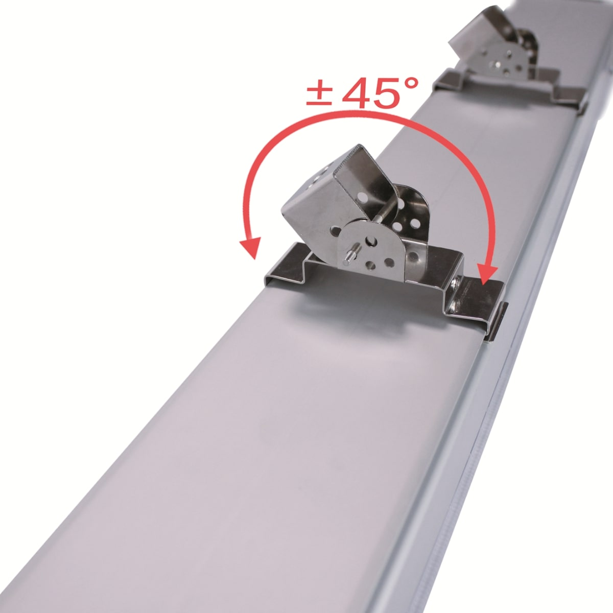 InnoGreen Montagehalterung 45° Aquos 3.0 ProLine Lampenhalterung 40 STÜCK