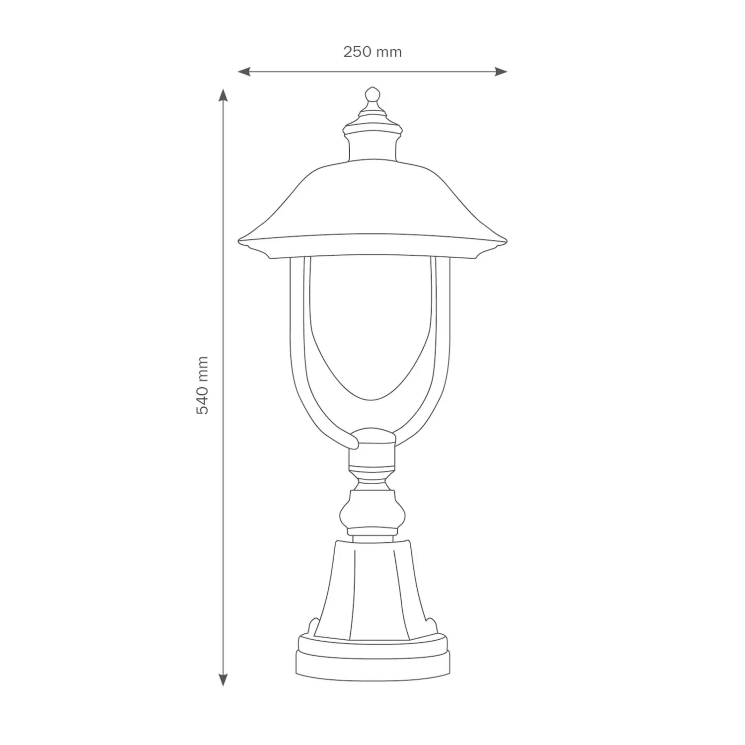 Lcd 1156 Sockelleuchte Sockellampe Leuchte Lampe Gartenleuchte Gartenlampe Licht B-Ware - 8033239581974