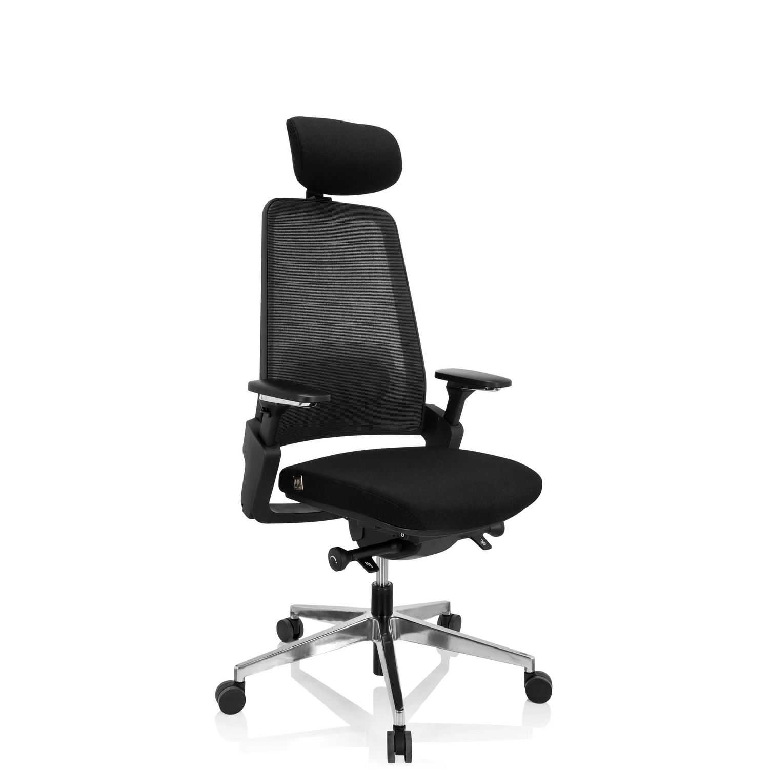 B-Ware Hjh Office Bürostuhl Drehstuhl Bracio Stuhl Schreibtischstuhl Stoff Schwarz273
