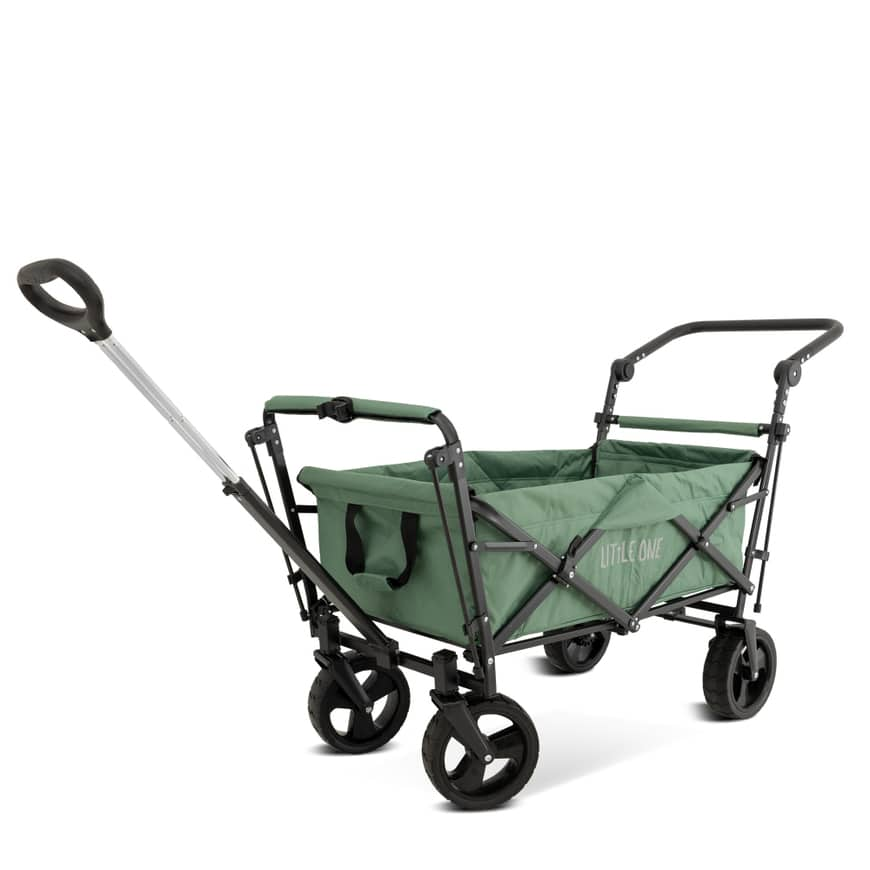 Little One Bollerwagen Mit Dach Outdoorspielzeug Kinderfahrzeuge Bollerwagen B-Ware