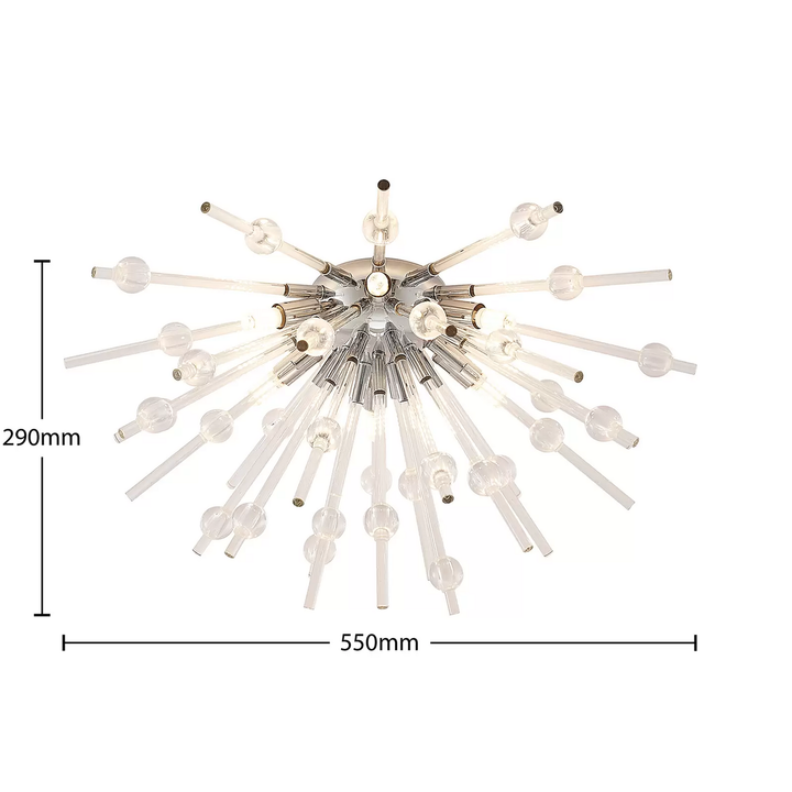 Lucande Kirai Deckenleuchte Deckenlampe Pendelleuchte Hängeleuchte Deckenlicht B-Ware - 1727211700800