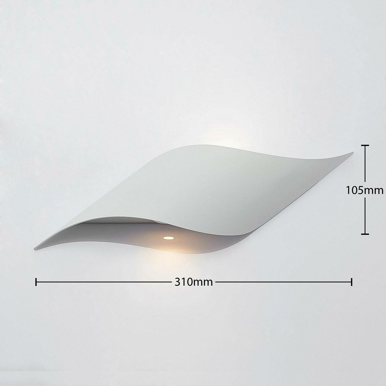B-Ware Lindby Salka Led Wandleuchte Wandleuchte Wandleuchter Lampe Leuchte Leuchter Sta