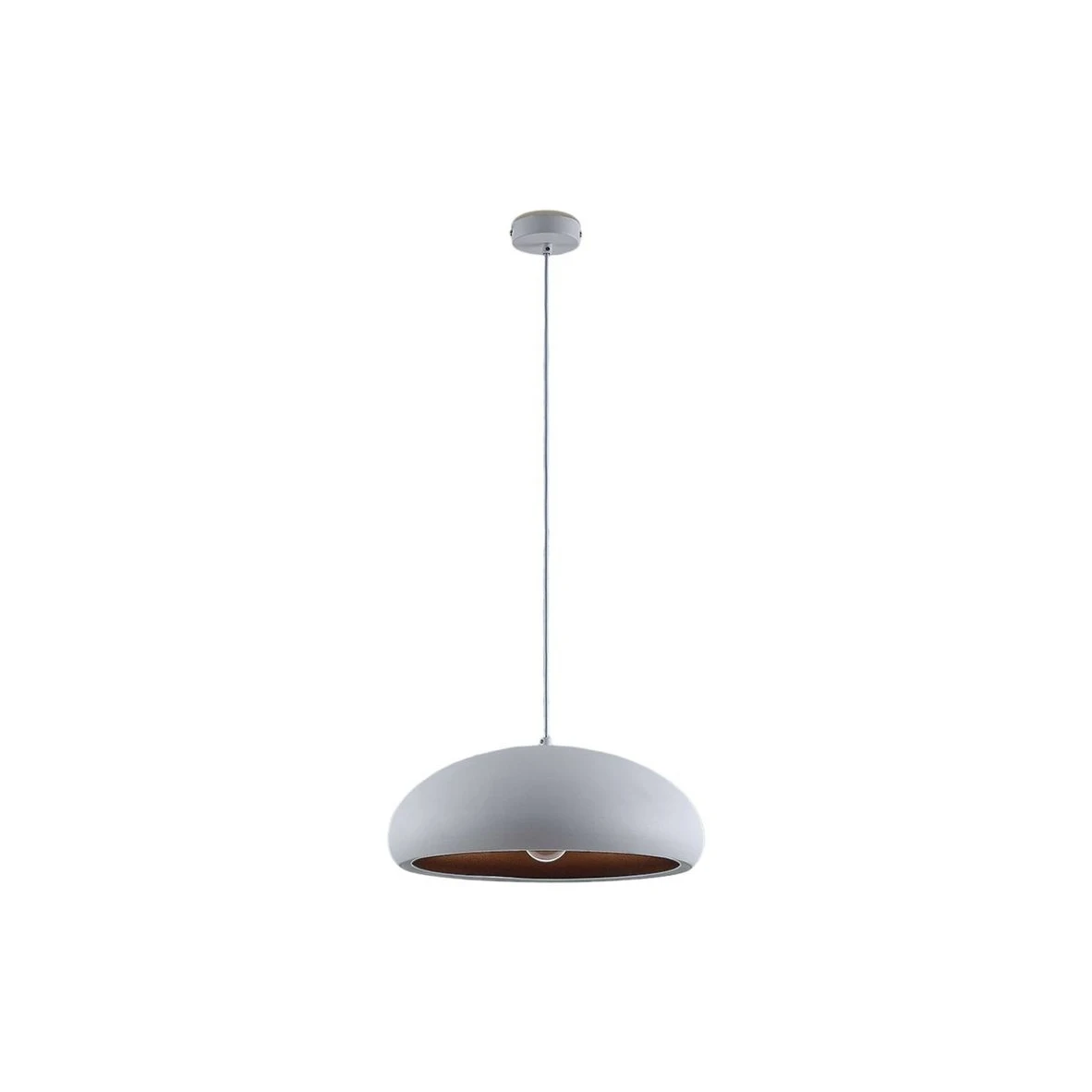 B-Ware Lindby Metall Pendelleuchte Gerwina Hängeleuchte Deckenlampe Lampe Weiß Gold981