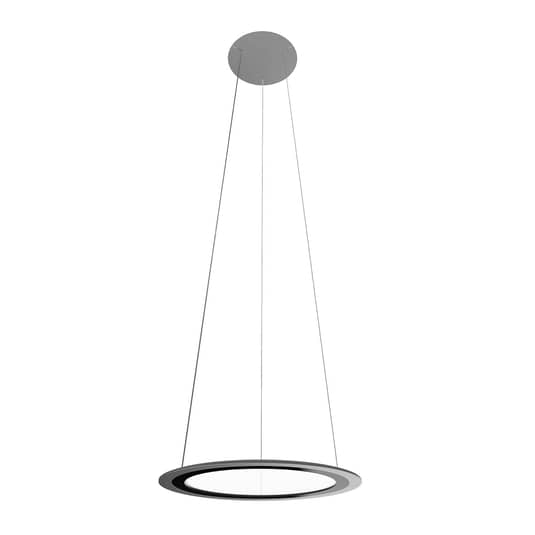 Grimmeisen Licht Onyxx Circular Hängeleuchte Deckenlampe Pendelleuchte Silber - 4023008