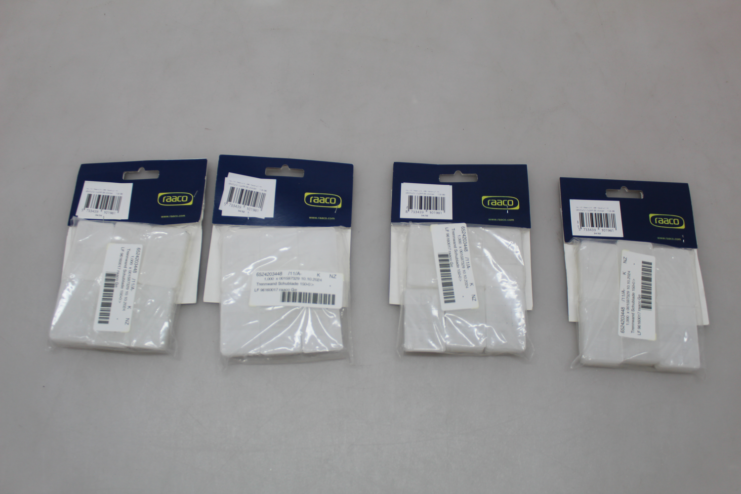 B-Ware Raaco Typ: 101981 Trennwände Für Schubladen Magazin 1.6 Mm X 32 Mm 4 Stück - 5733439101981