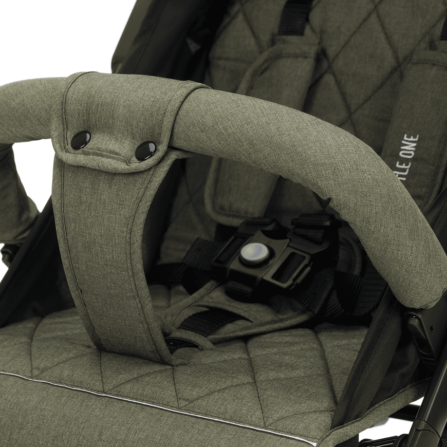Little One Trip Plus Kinderwagen Sportwagen Reisebuggy Buggy Wagen Green Melange B-Ware