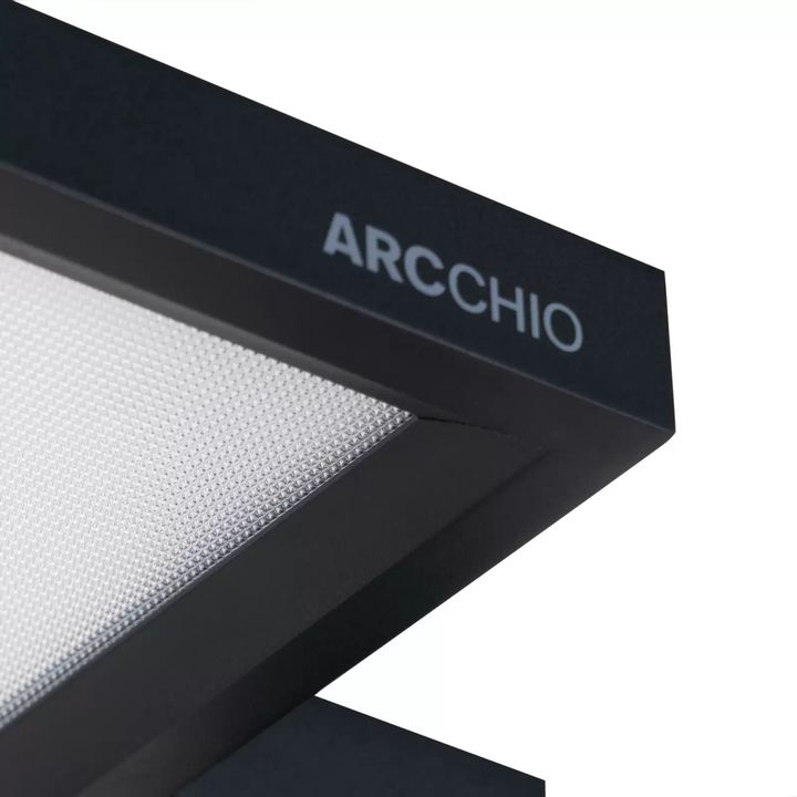 Arcchio Nelus Büro-LED-Stehlampe Stehleuchte Lampe Leuchte Sensor schwarz