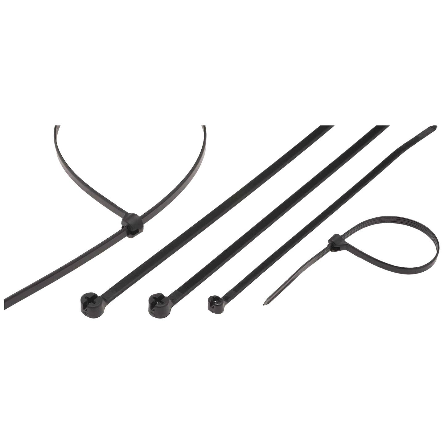 Helukabel Kabelbinder 91068 1000 Ty26 Mx Stahlzunge Uv Stabilisiert 1000 Stück B-Ware - 786210839875