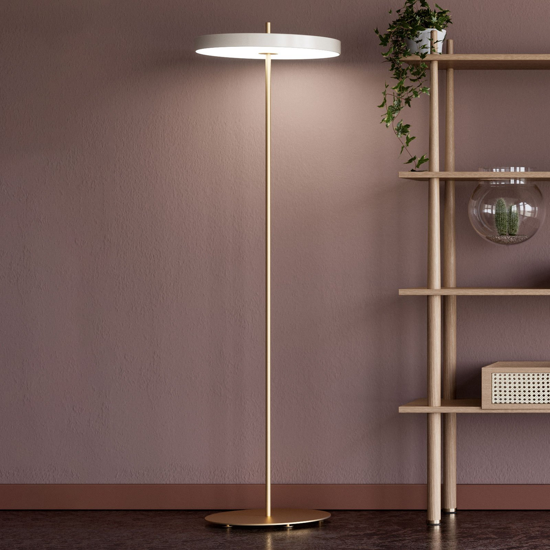Umage Asteria Led Stehleuchte Stehlampe Standleuchte ø43 X H150,7cm Pearl White B-Ware