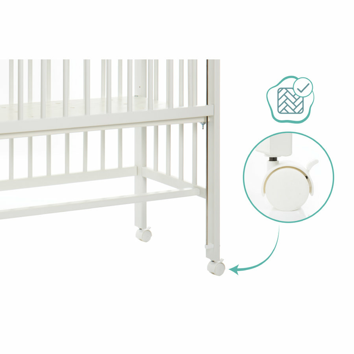 fillikid Beistellbett Cocon Babybett Kinderbett Beistell-Bett Bett Baby-Bett